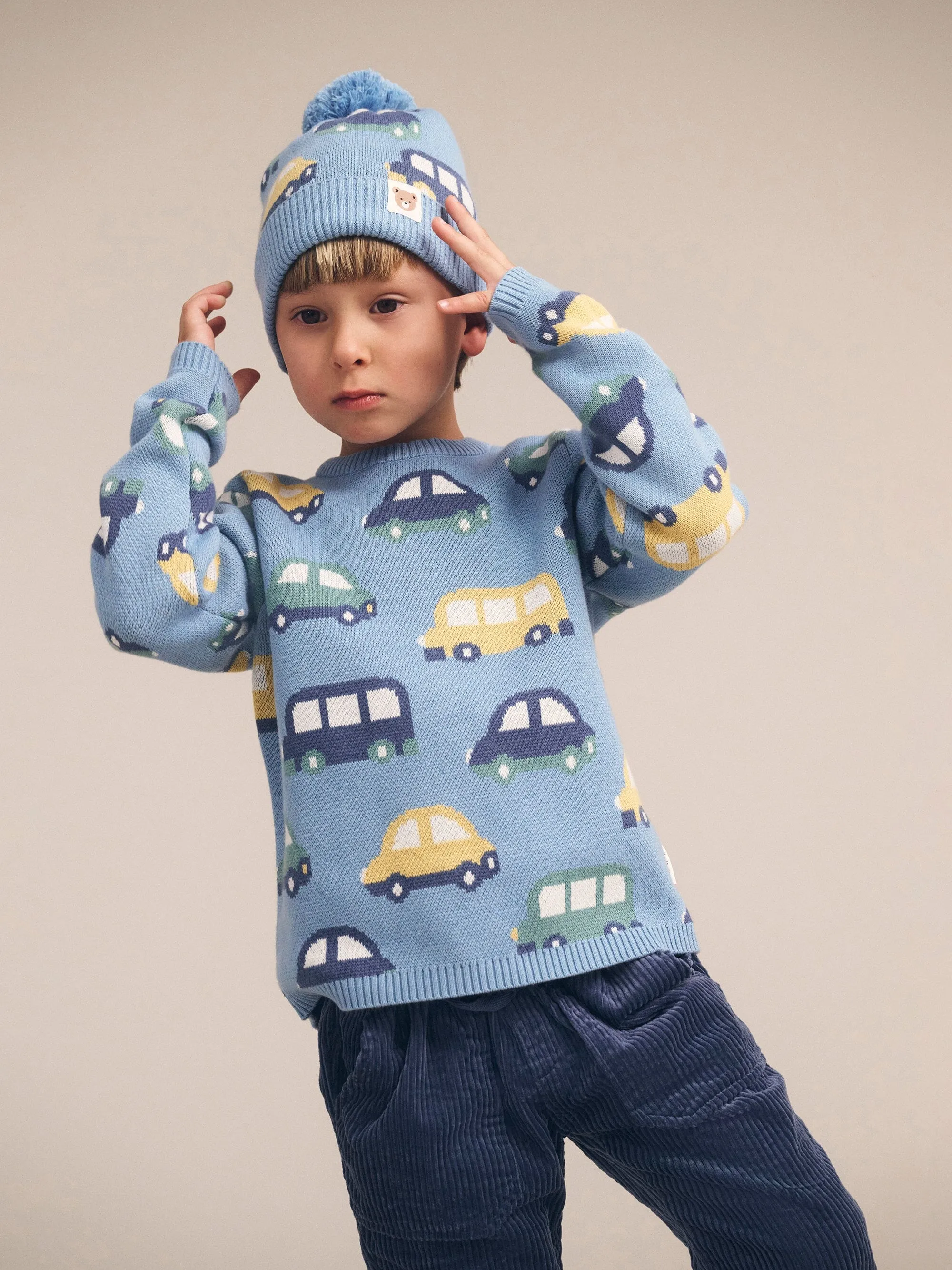 Huxbaby - Huxmobile Knit Jumper - HB5043W25