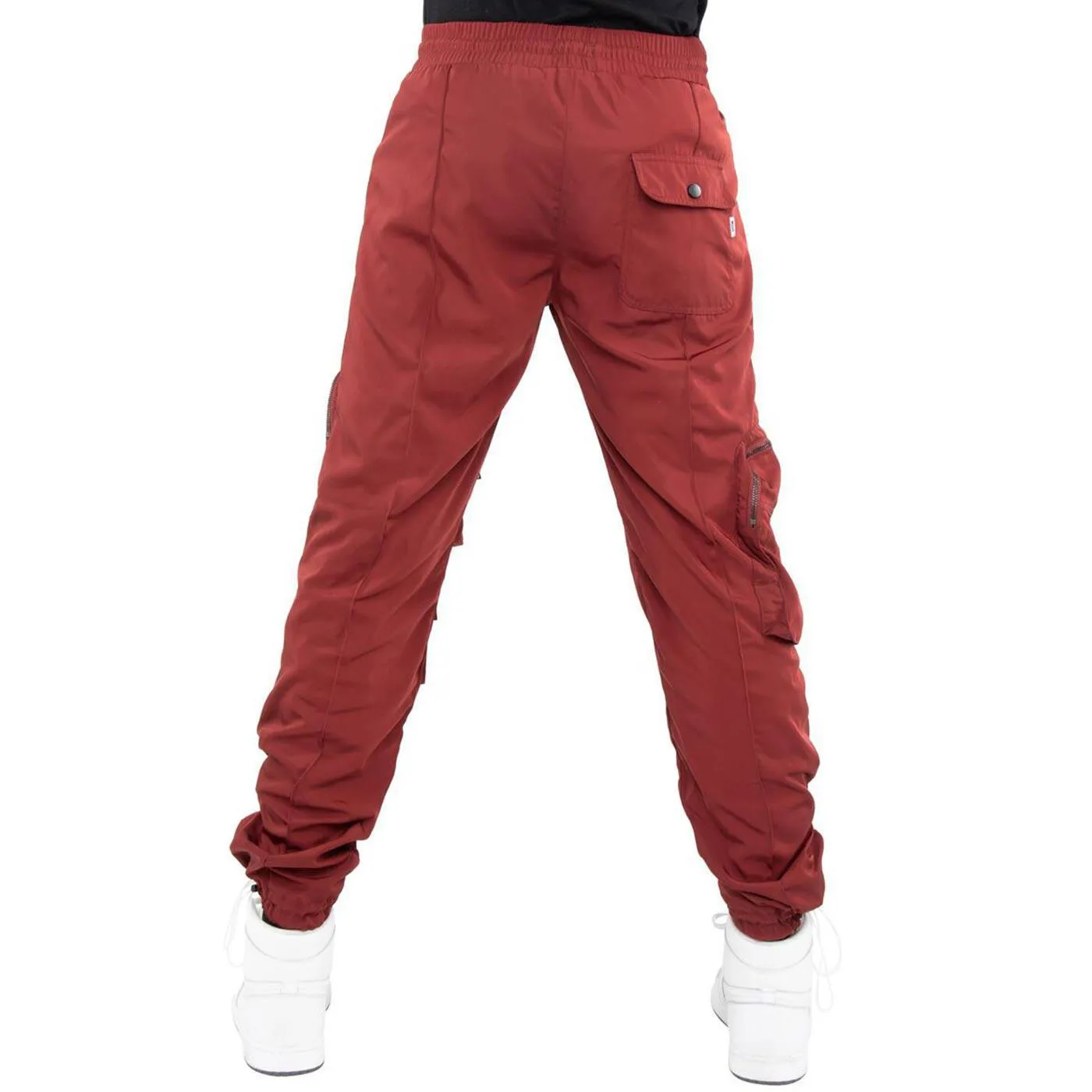 Hyper Cargo Pants (Burgundy)