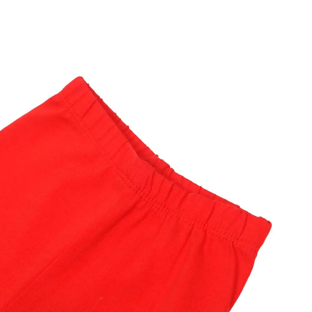 Infant Girls Plain Tights - Orange