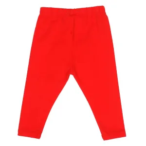 Infant Girls Plain Tights - Orange