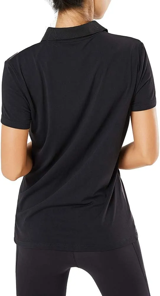jeansian Women's Sport Polo Tee Shirts T-Shirts Tshirt Tops Poloshirt Golf Tennis Bowling Jersey Quick Dry SWT251