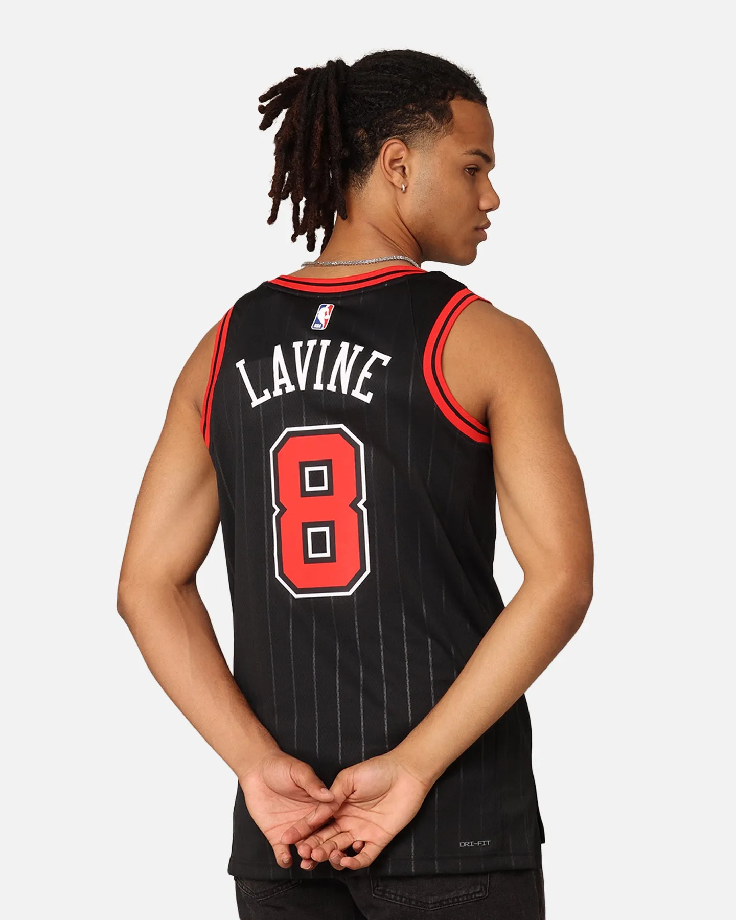 Jordan Chicago Bulls Zach LaVine Statement Edition Dri-FIT Swingman Jersey Black