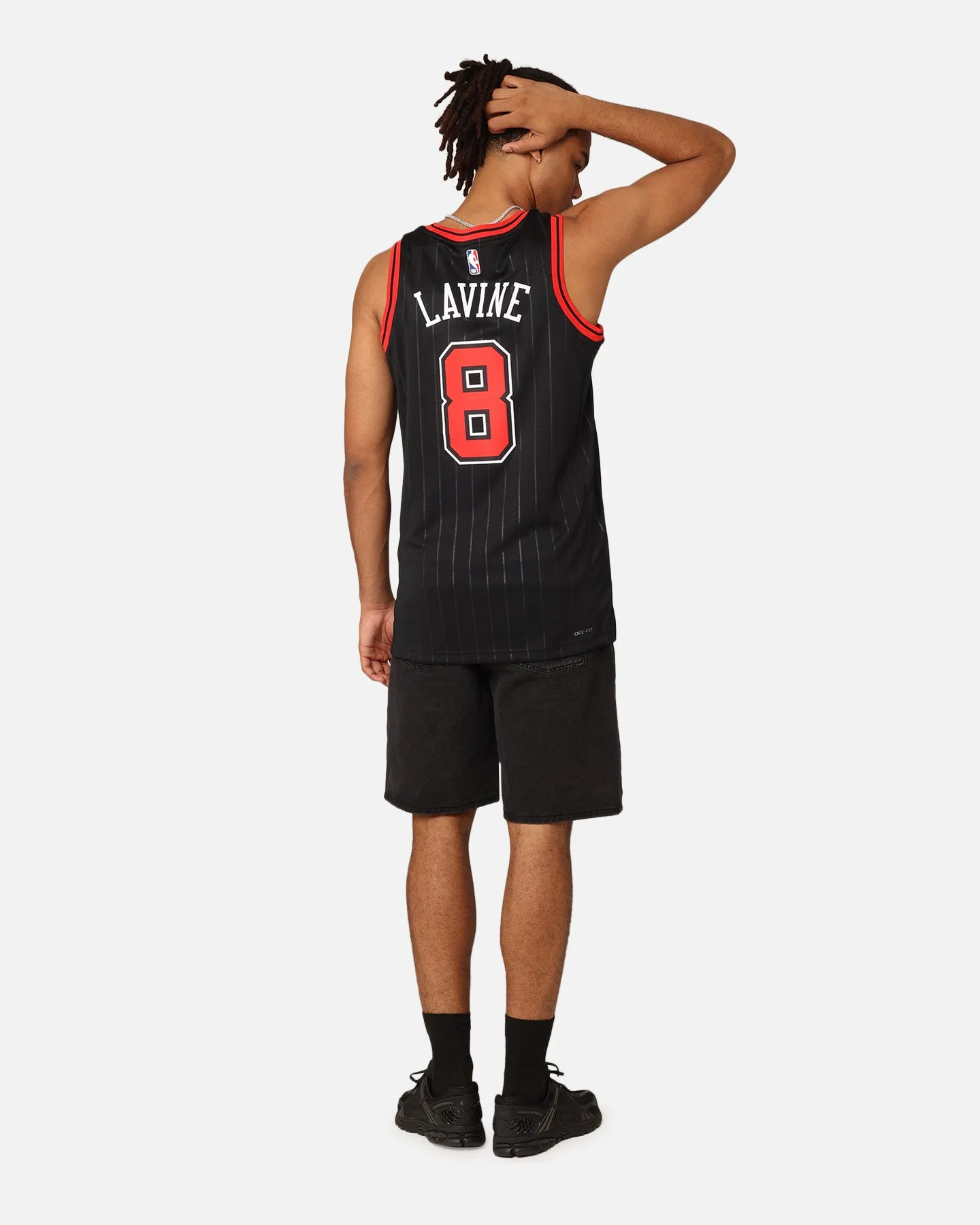 Jordan Chicago Bulls Zach LaVine Statement Edition Dri-FIT Swingman Jersey Black