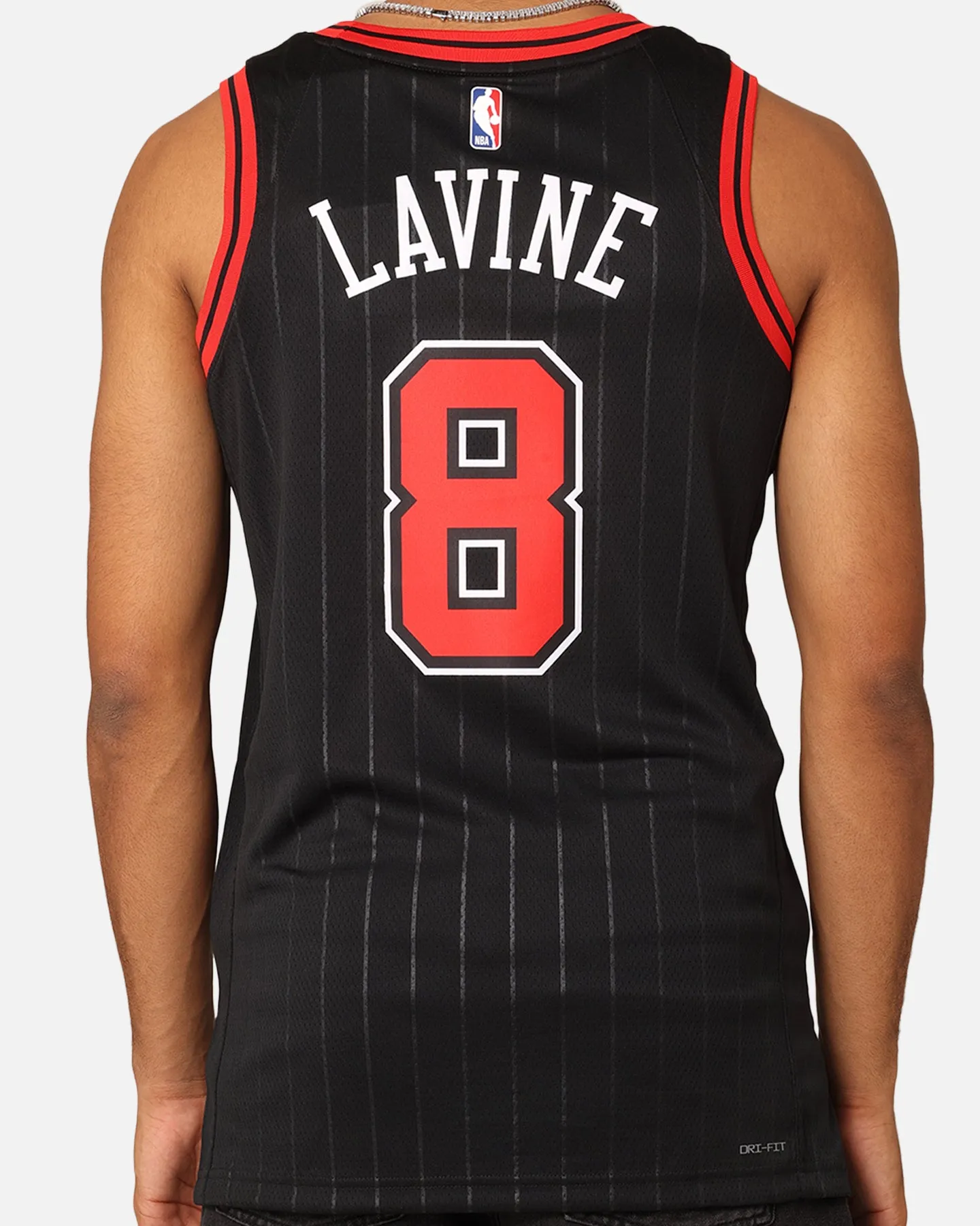 Jordan Chicago Bulls Zach LaVine Statement Edition Dri-FIT Swingman Jersey Black