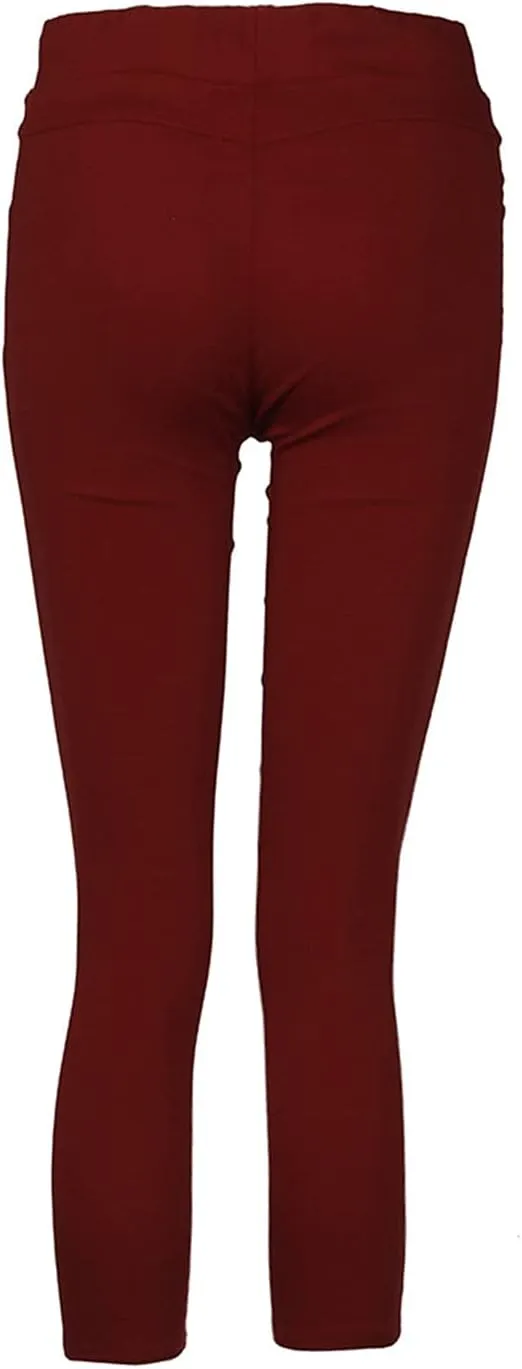 Kaxiya2021 Women's Cutout Ripped Skinny Leggings High Waist Drawstring Distressed Workout Stretchy Slim Trousers Yoga Pants