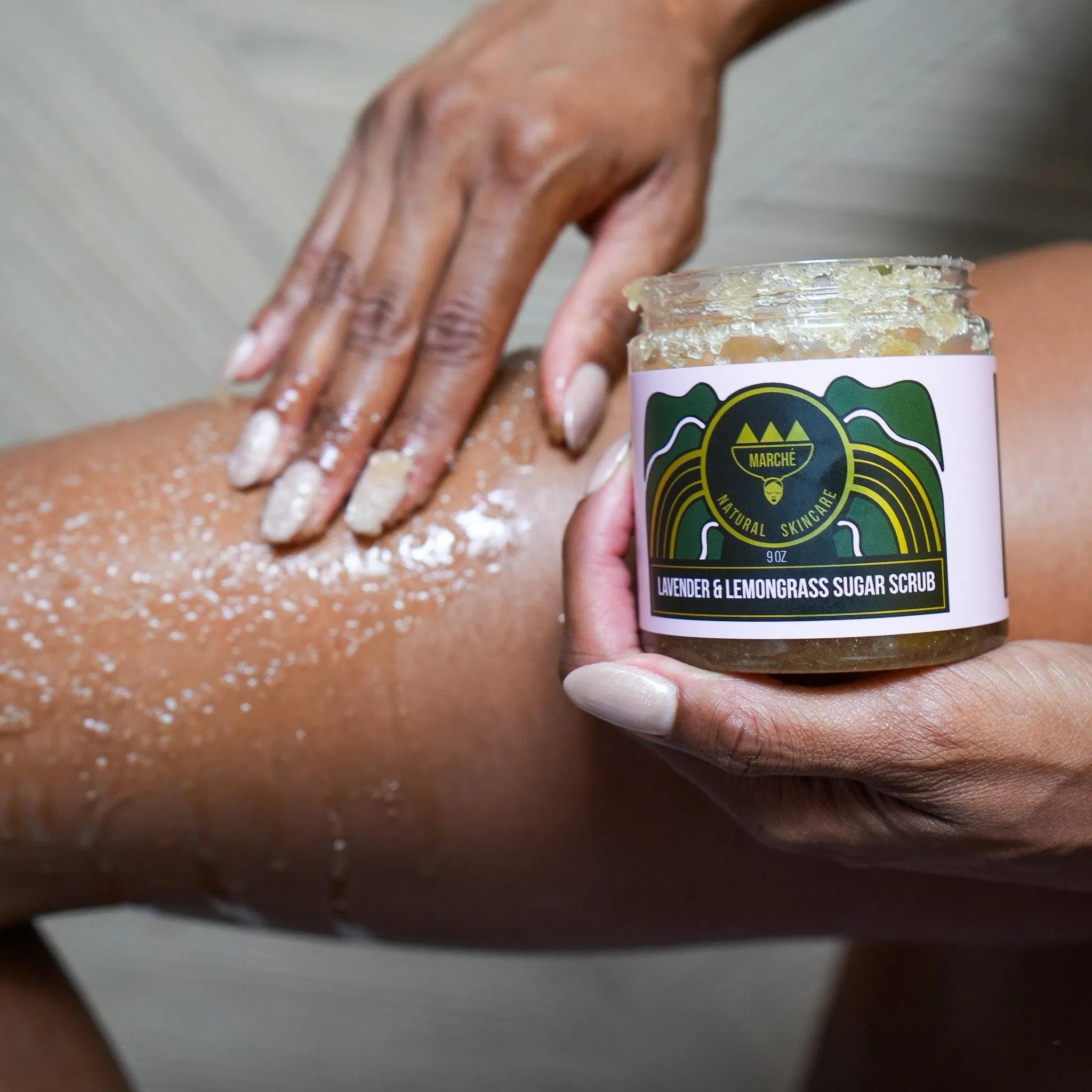 Lavender & Lemongrass Sugar Scrub 8oz