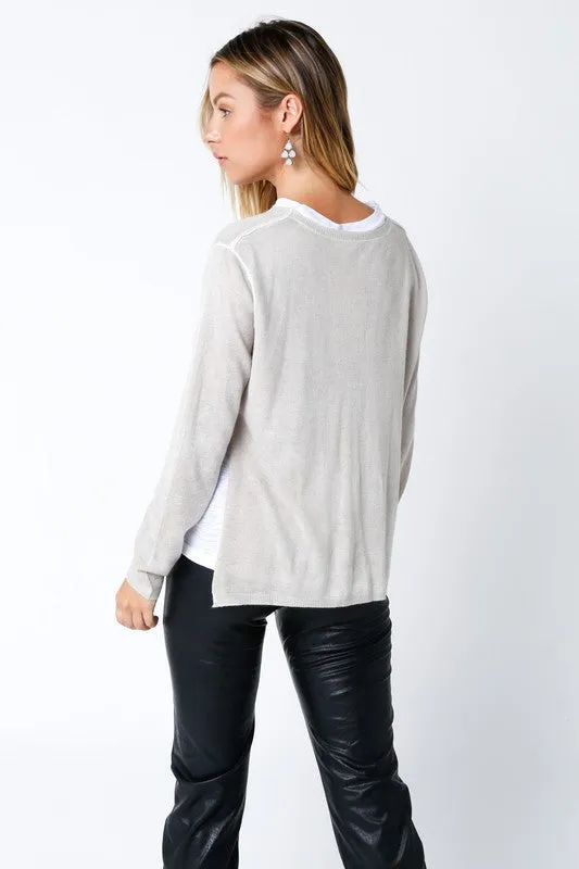 Layer Up Light Sweater