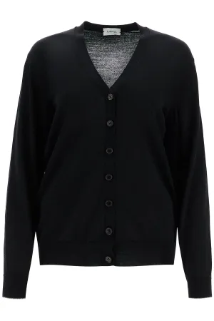lightweight wool cardigan 0001 NERO