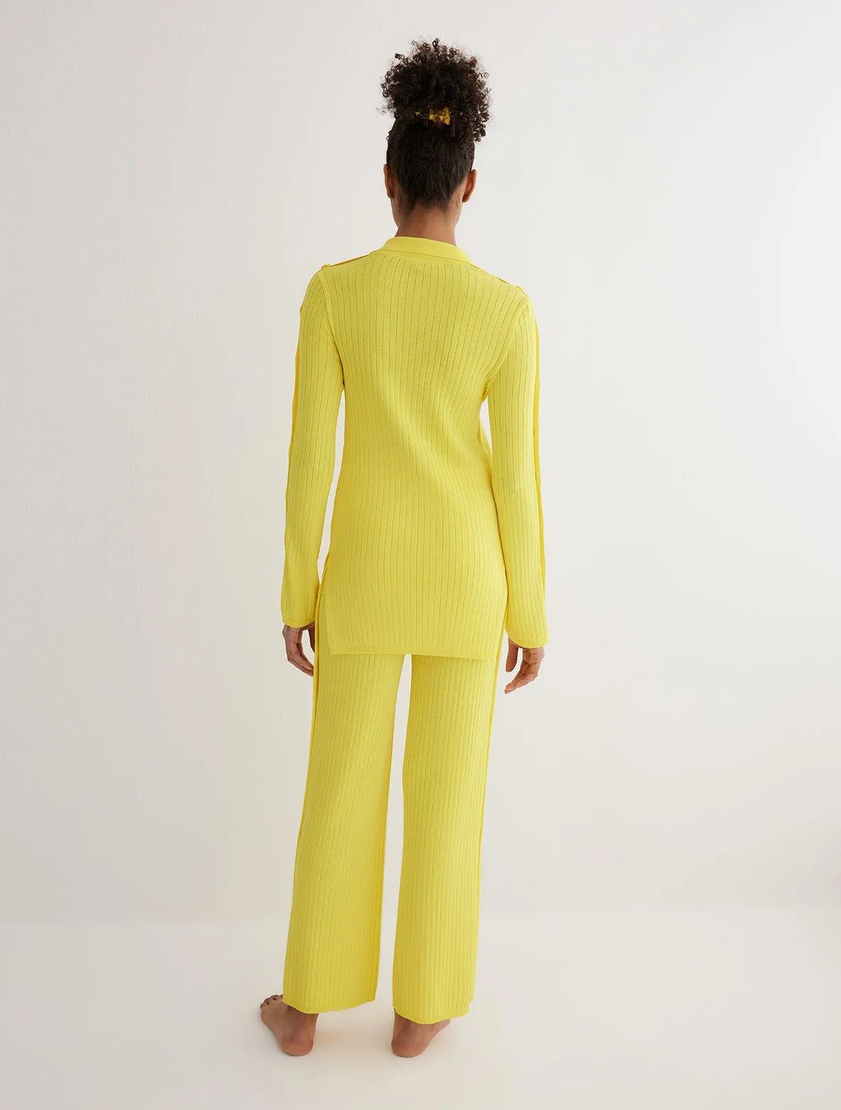 Lilou Yellow Pants