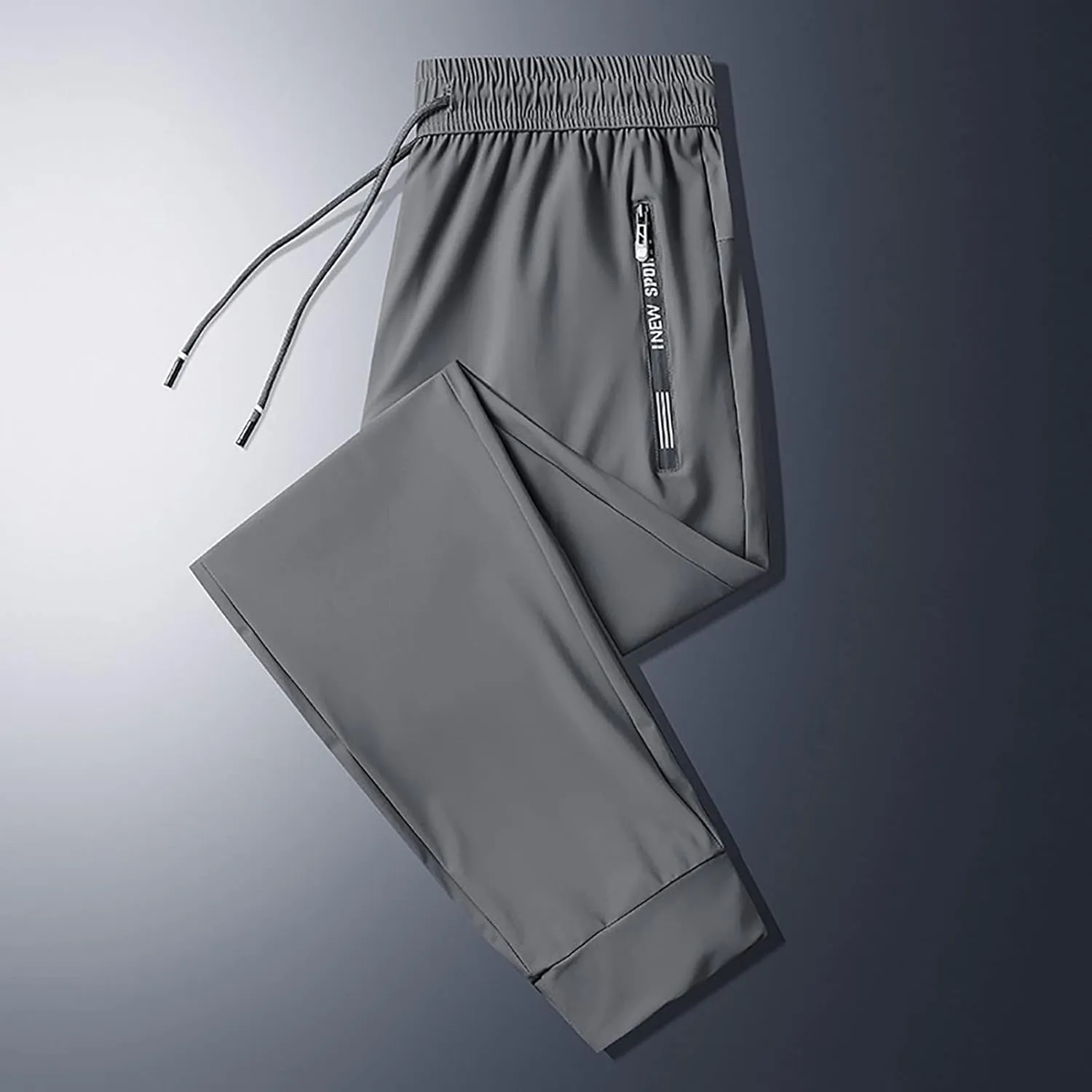 Litetao Mens Golf Pants Stretch Relaxed Fit Quick Drying Sweatpants Casual Stretch Drawstring Sports Pant with Pockets