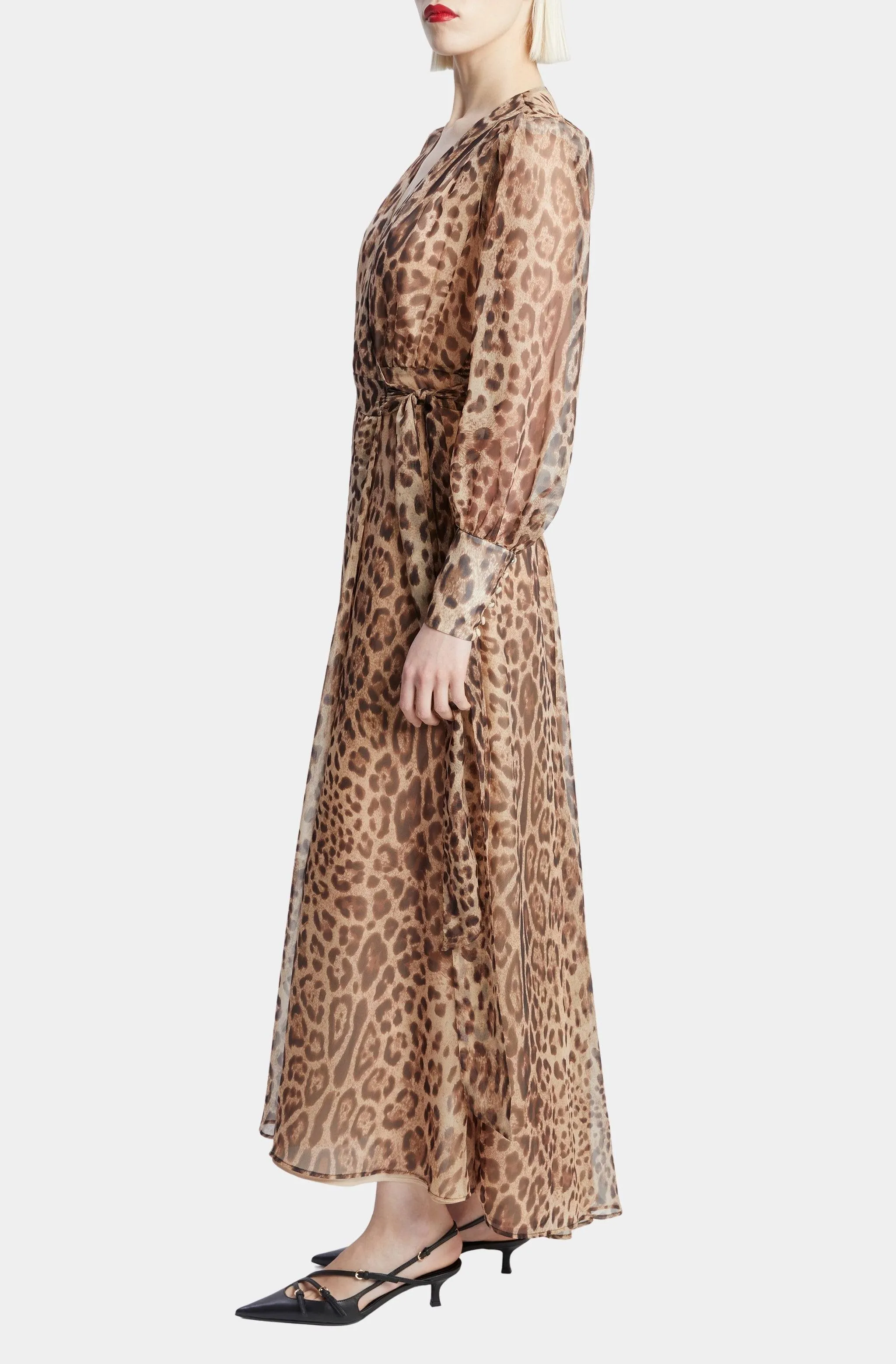 Lucianna Maxi Wrap Dress