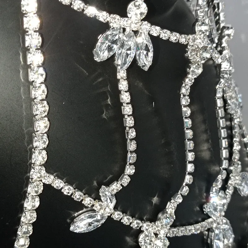 Luxury Rhinestone Top