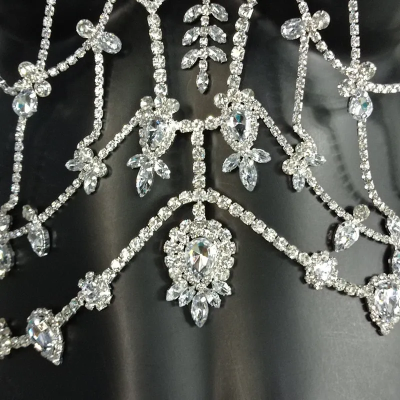 Luxury Rhinestone Top