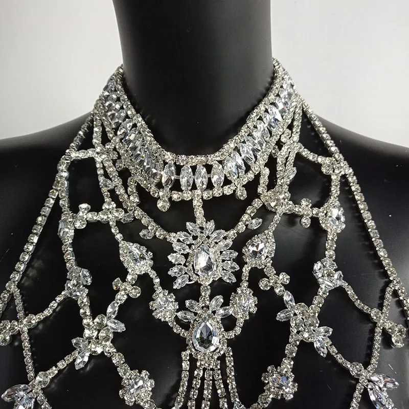 Luxury Rhinestone Top