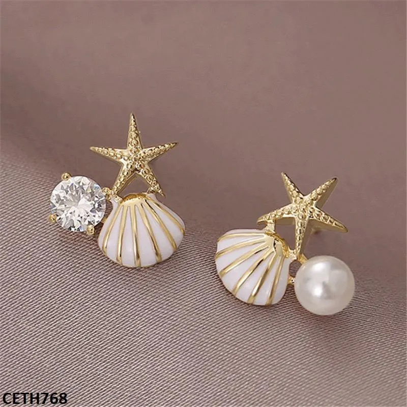Luxury Zircon Stud Tops Pair