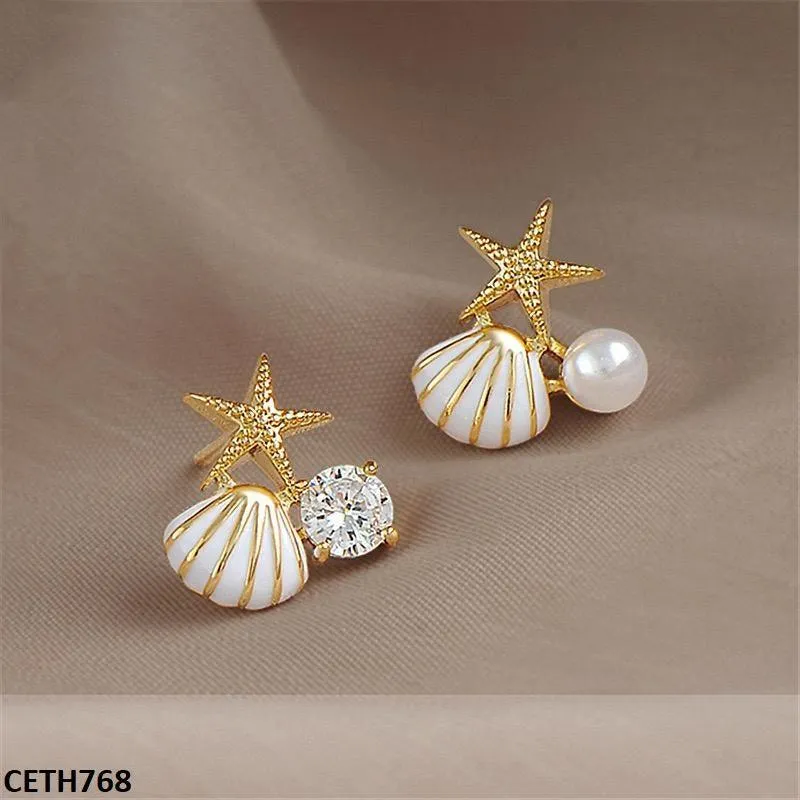 Luxury Zircon Stud Tops Pair