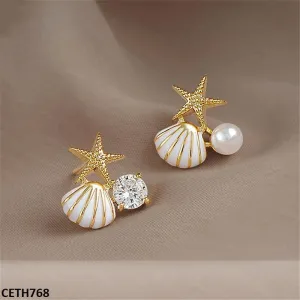 Luxury Zircon Stud Tops Pair