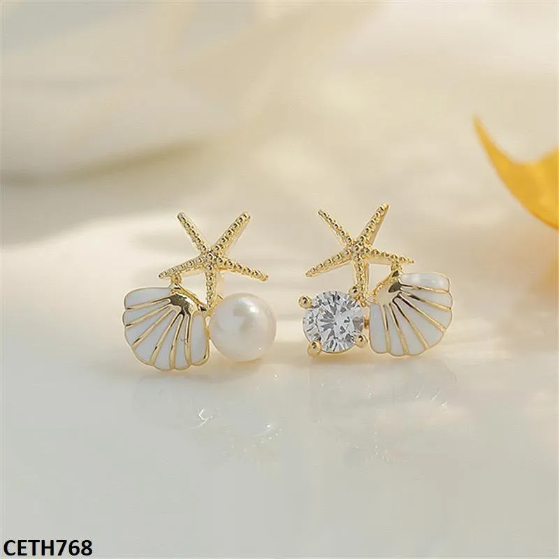 Luxury Zircon Stud Tops Pair