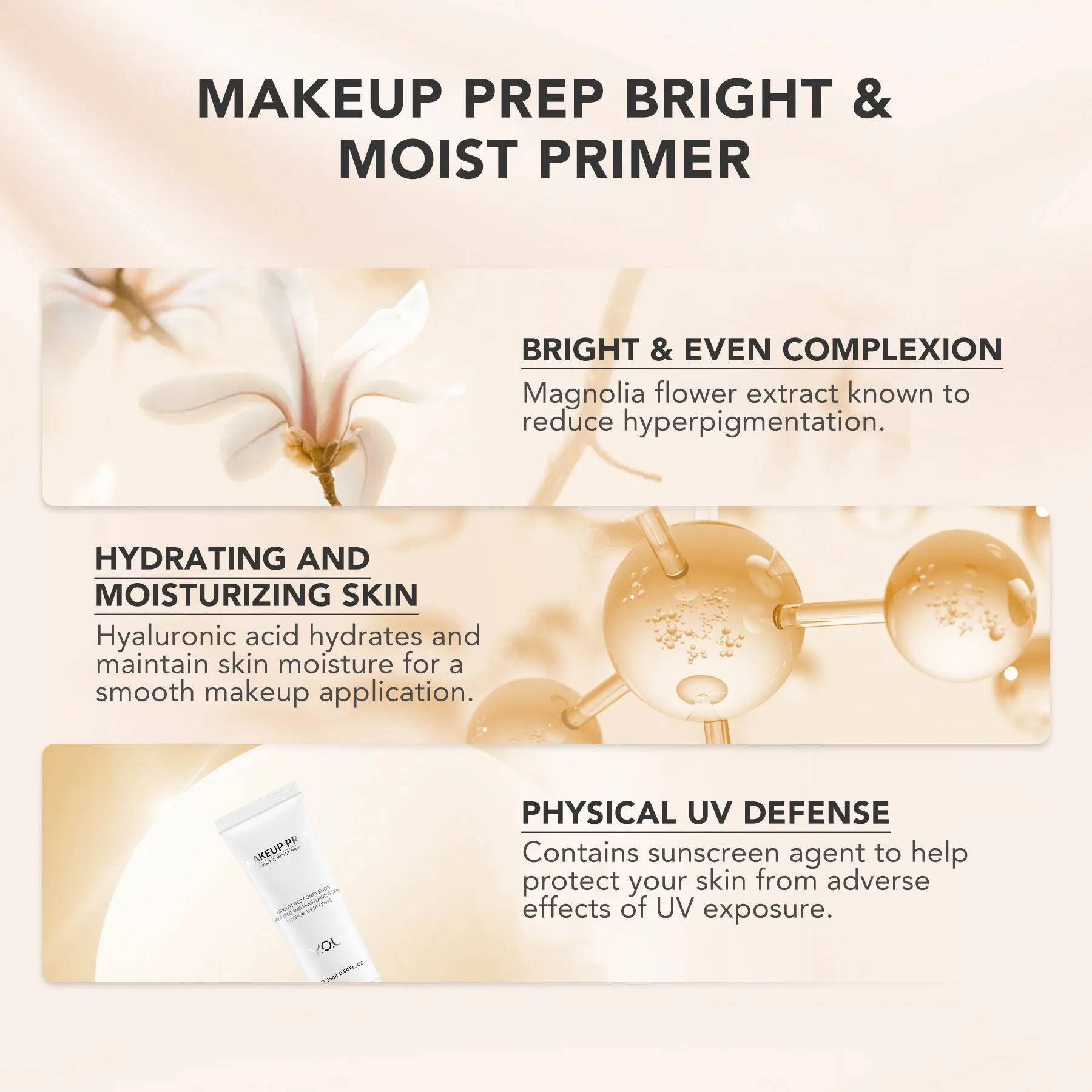 Makeup Prep Bright & Moist Primer