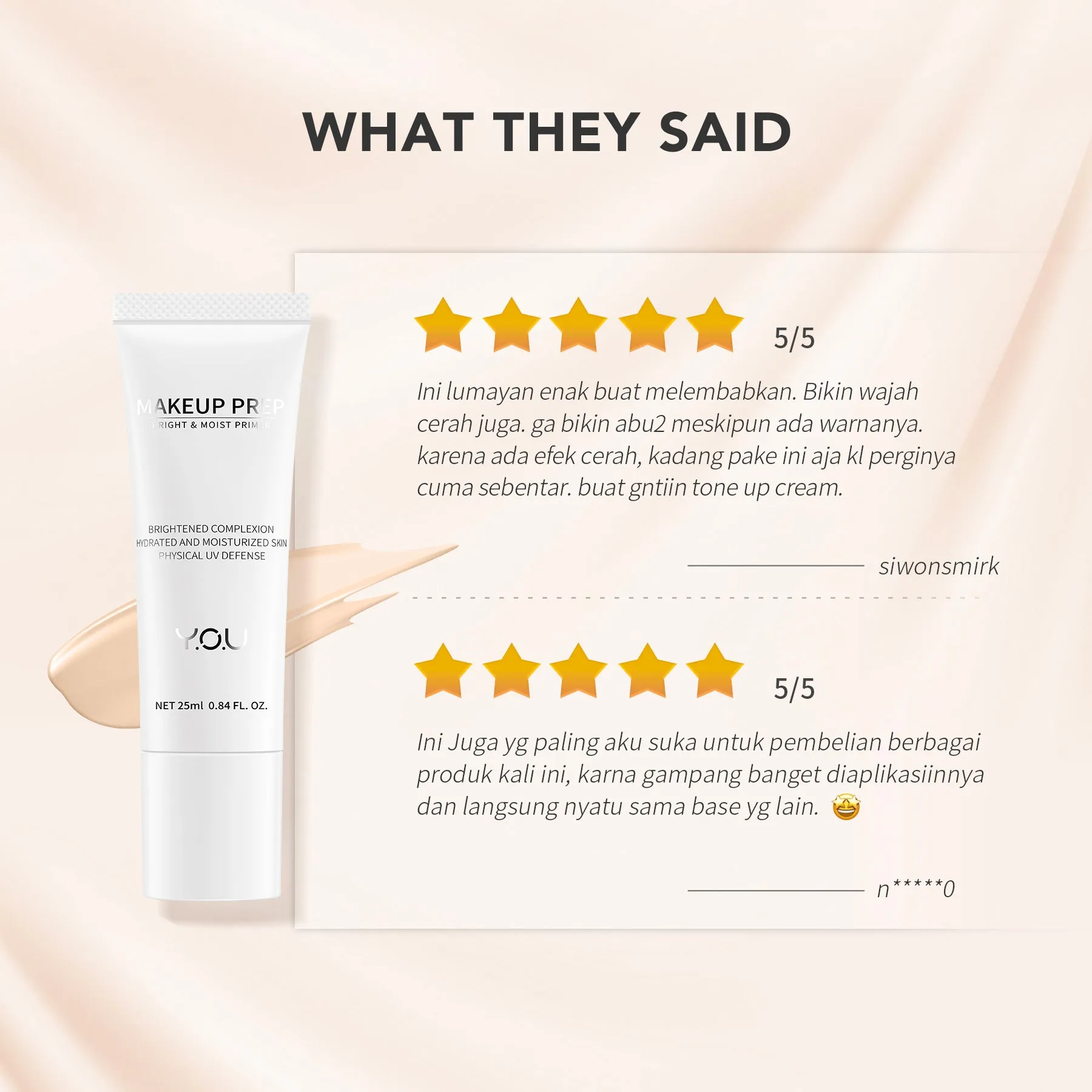 Makeup Prep Bright & Moist Primer