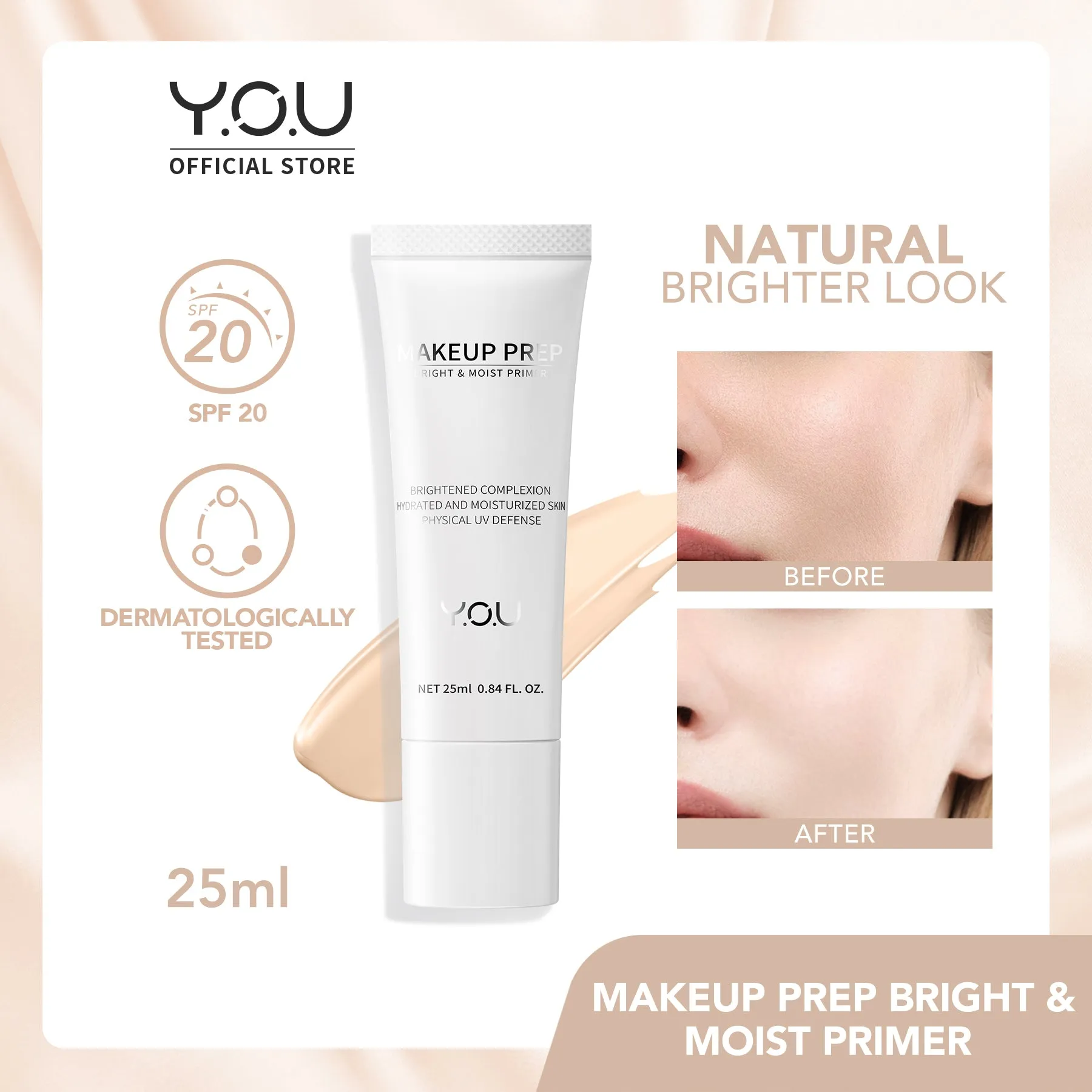 Makeup Prep Bright & Moist Primer
