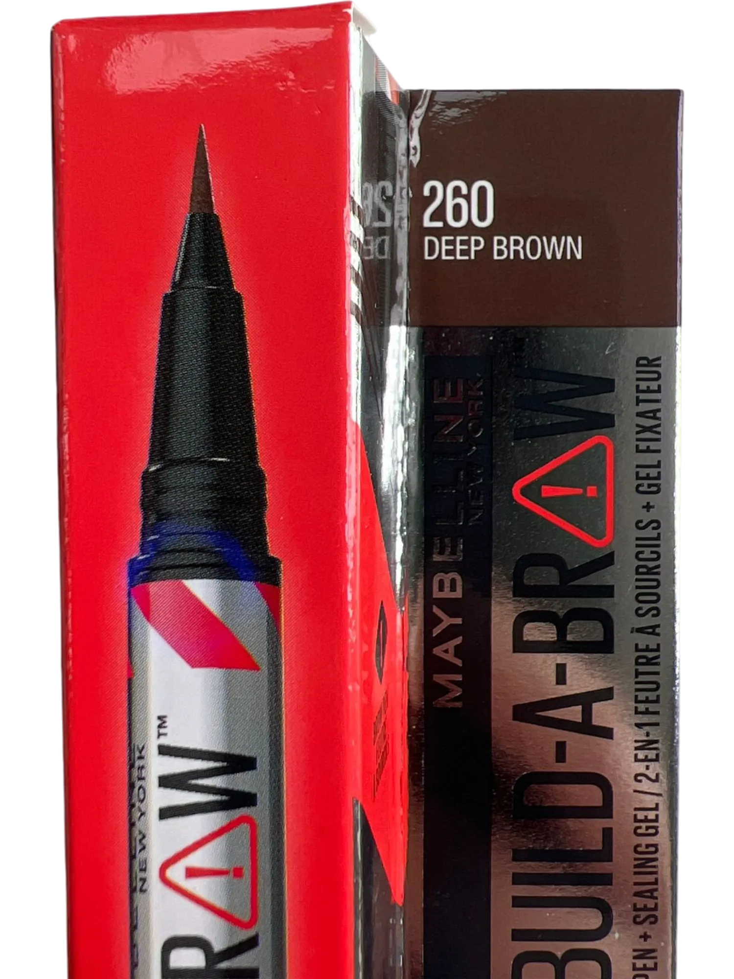 Maybelline Build-A-Brow Long Lasting Eyebrow Gel 260 Deep Brown