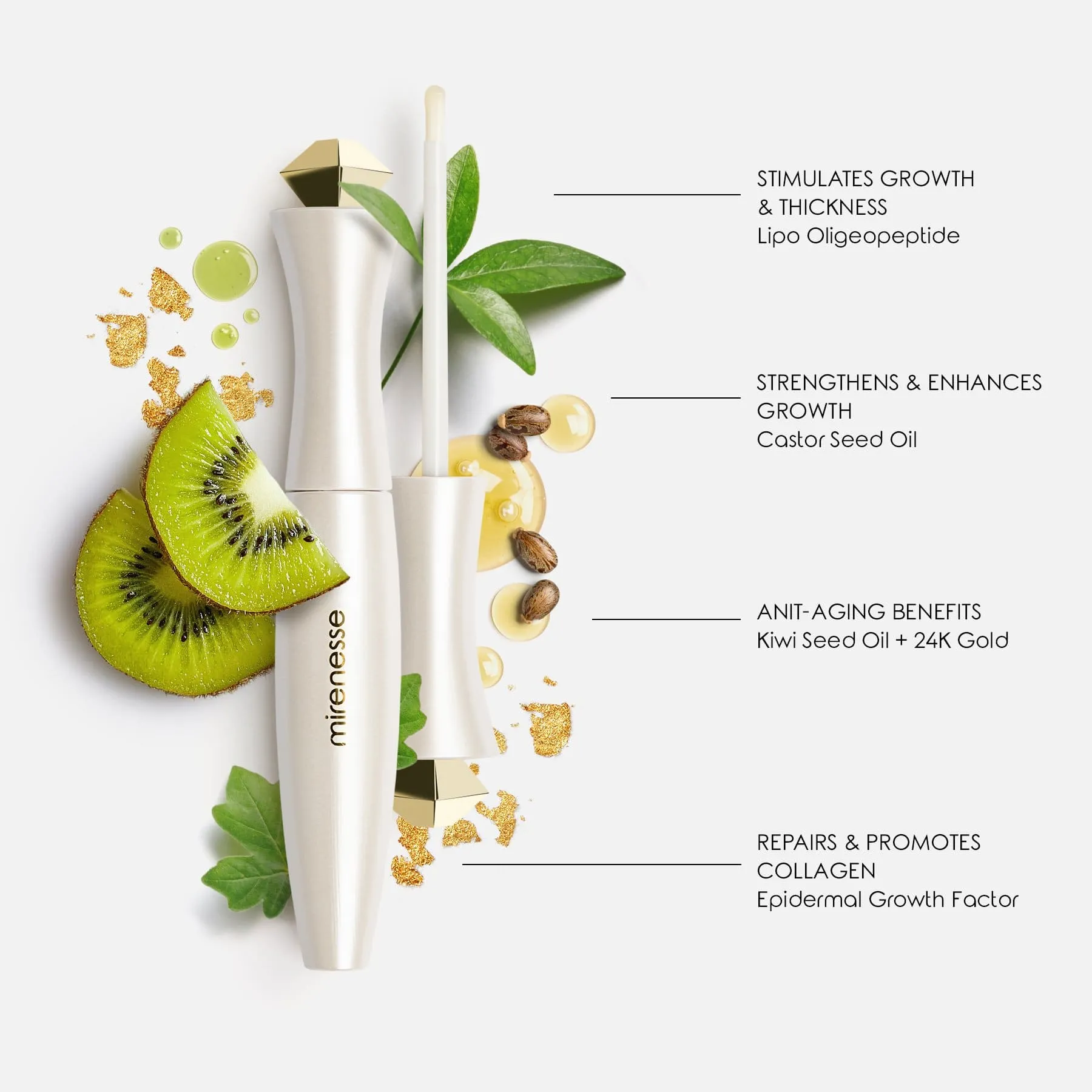 Mega Volume 4d Lash Growth Primer   Tubing Mascara Trio