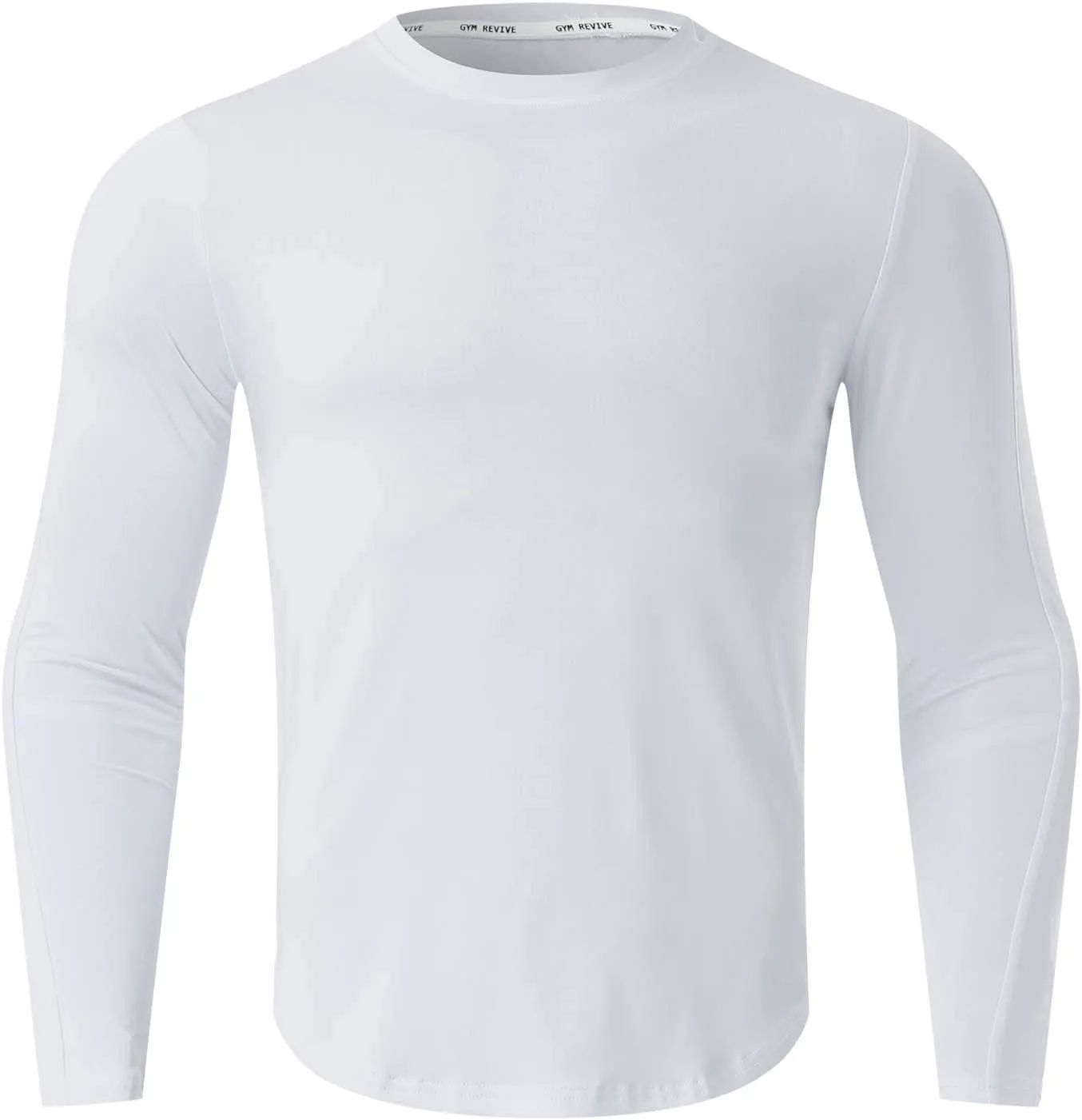 Men's Cool Dry Compression Shirts Long Sleeve Sports Baselayer T-Shirts Tops Gym Athletic Workout Bodybuilding Shirt