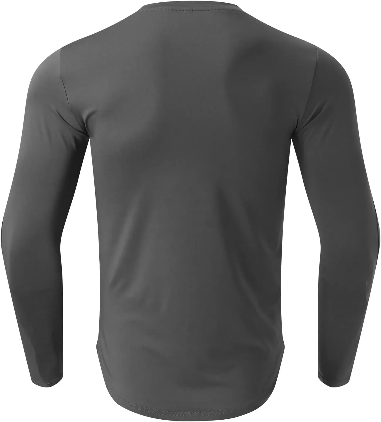 Men's Cool Dry Compression Shirts Long Sleeve Sports Baselayer T-Shirts Tops Gym Athletic Workout Bodybuilding Shirt