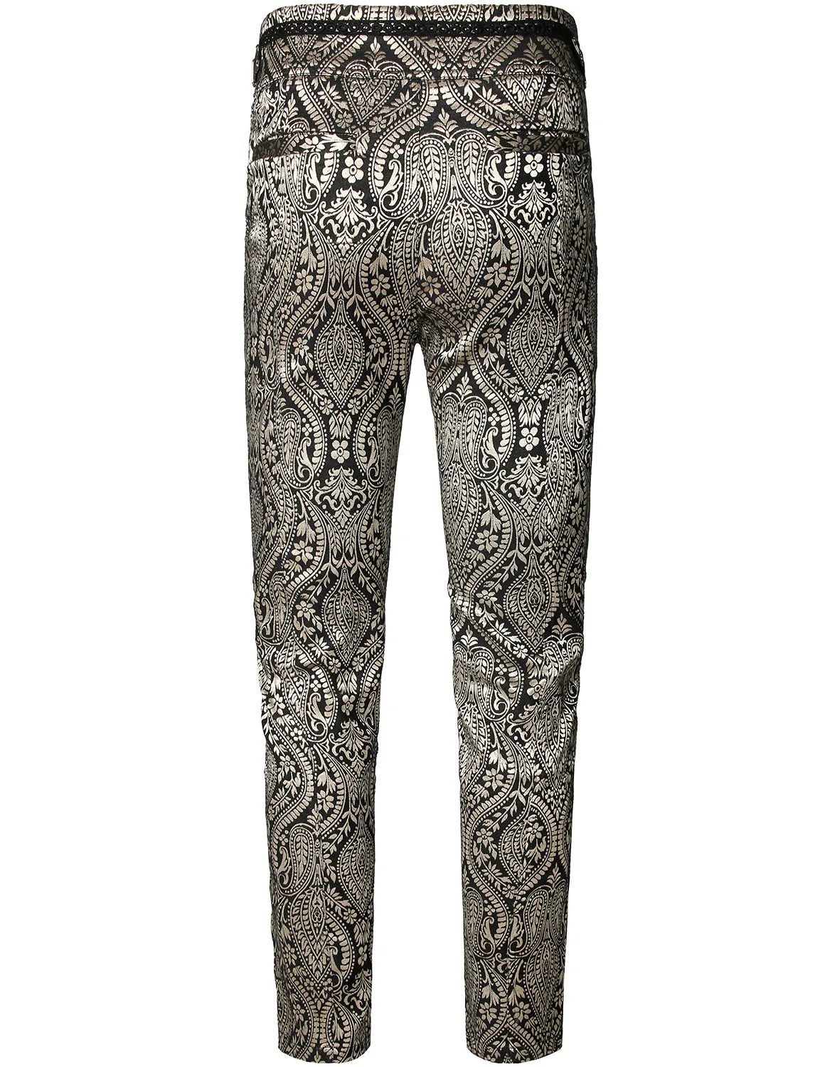 Men's Gothic Cosplay Costume Steampunk Victorian Black Pants