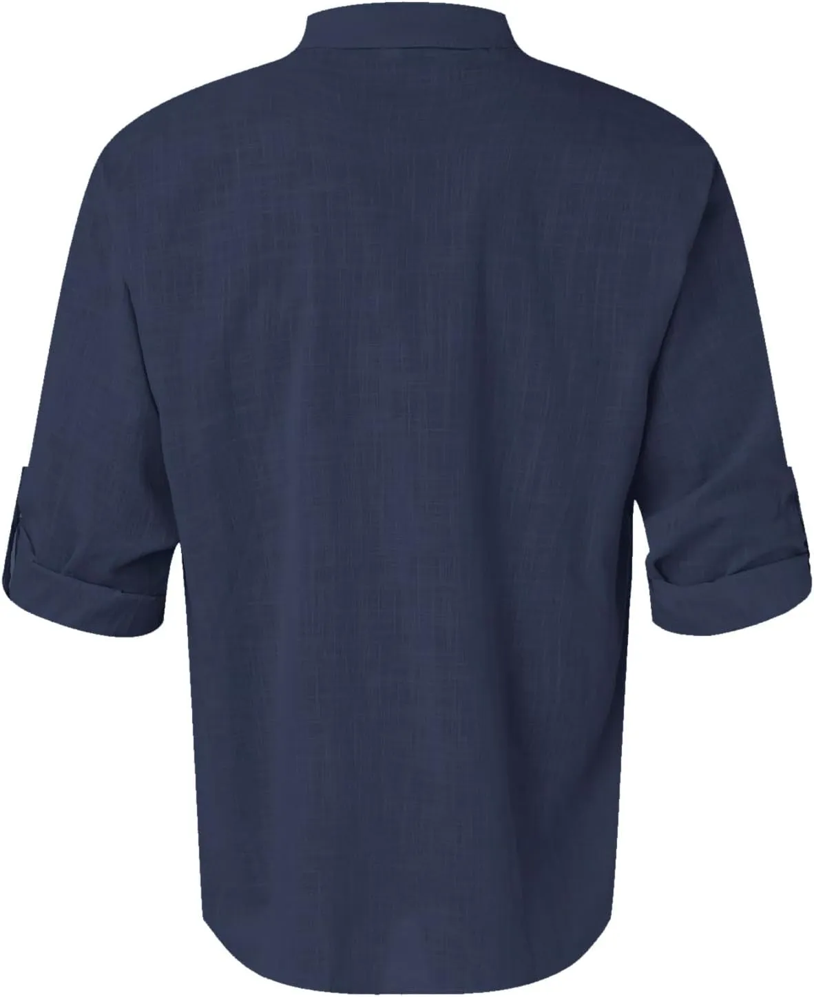 Mens Linen Shirts Long Sleeve Button Up Casual Shirts Loose Fit Comfy Summer Tops 2025 Fashion Beach Vacation Clothes