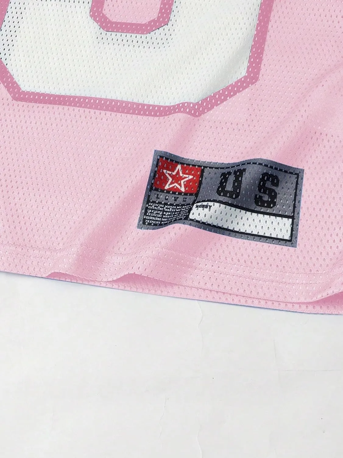 Men's Number Graphic Jersey Shirts Short Sleeve Striped Casual T Shirt Top Athletic Sports Jersey T Shirts Streetwear