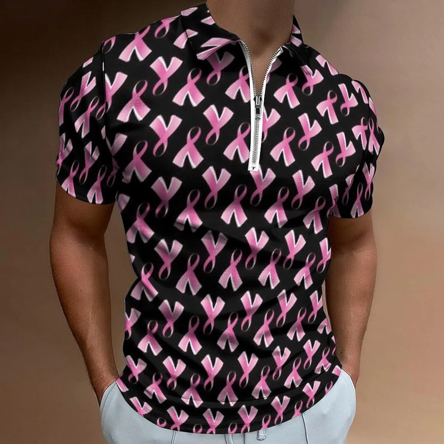 Mens Polo Shirts Short Sleeve Casual Solid Stylish Dry Fit Performance Designed Collared Golf Polo Shirts for Men