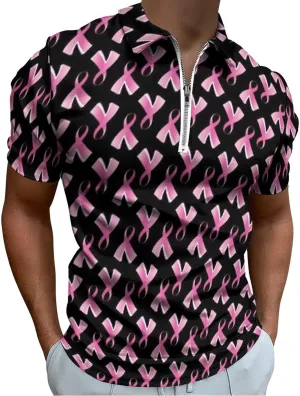 Mens Polo Shirts Short Sleeve Casual Solid Stylish Dry Fit Performance Designed Collared Golf Polo Shirts for Men
