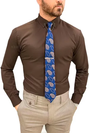 Men's Shirts Button Up Men Shirt Long Sleeve Dress Shirts for Men Wedding Dating Business Casual Shirt