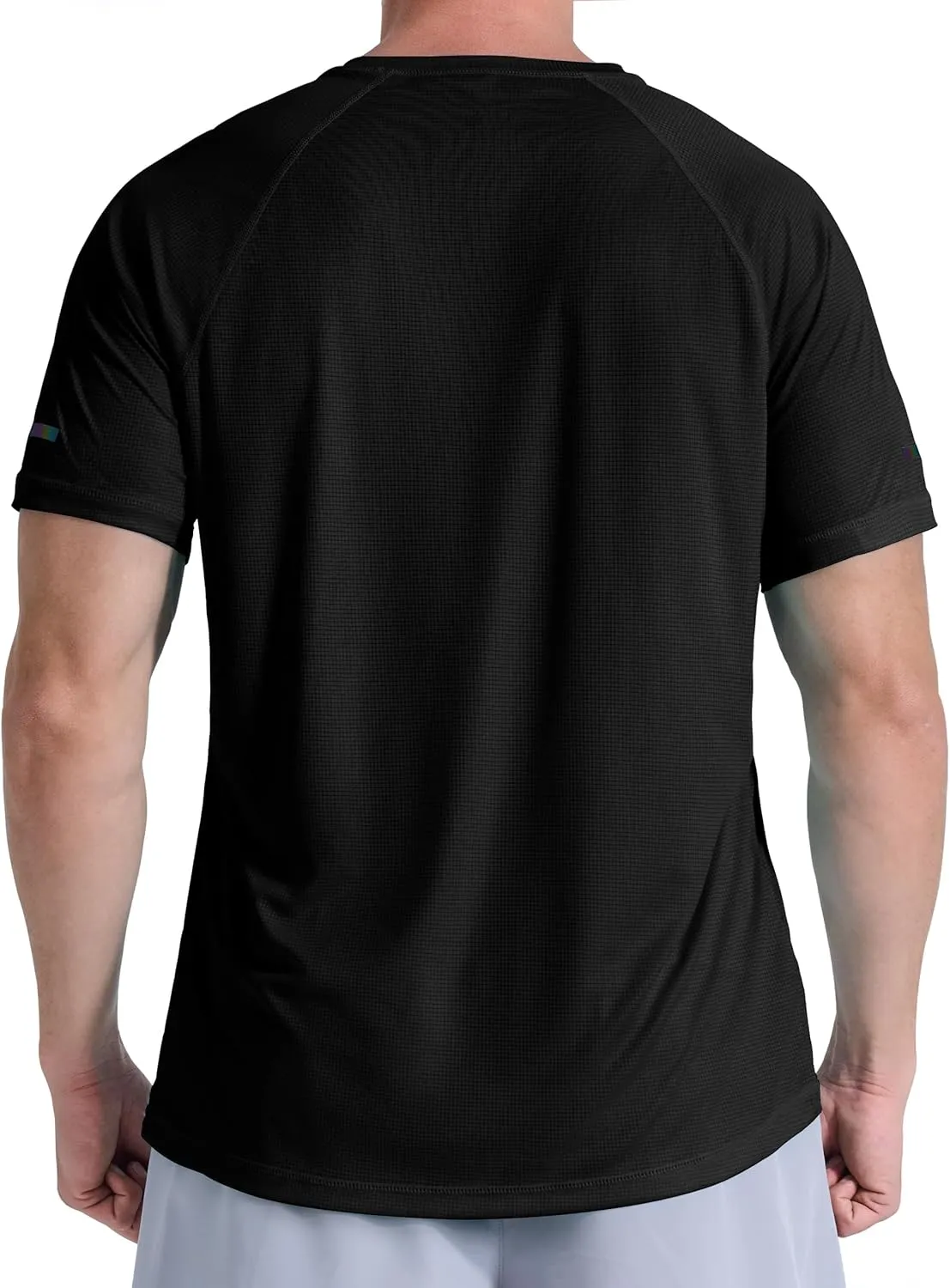 Men's Summer Short Sleeve Shirts Quick Dry Workout Lightweight T-Shirts Gym Running Swim Athletic Shirt 2025