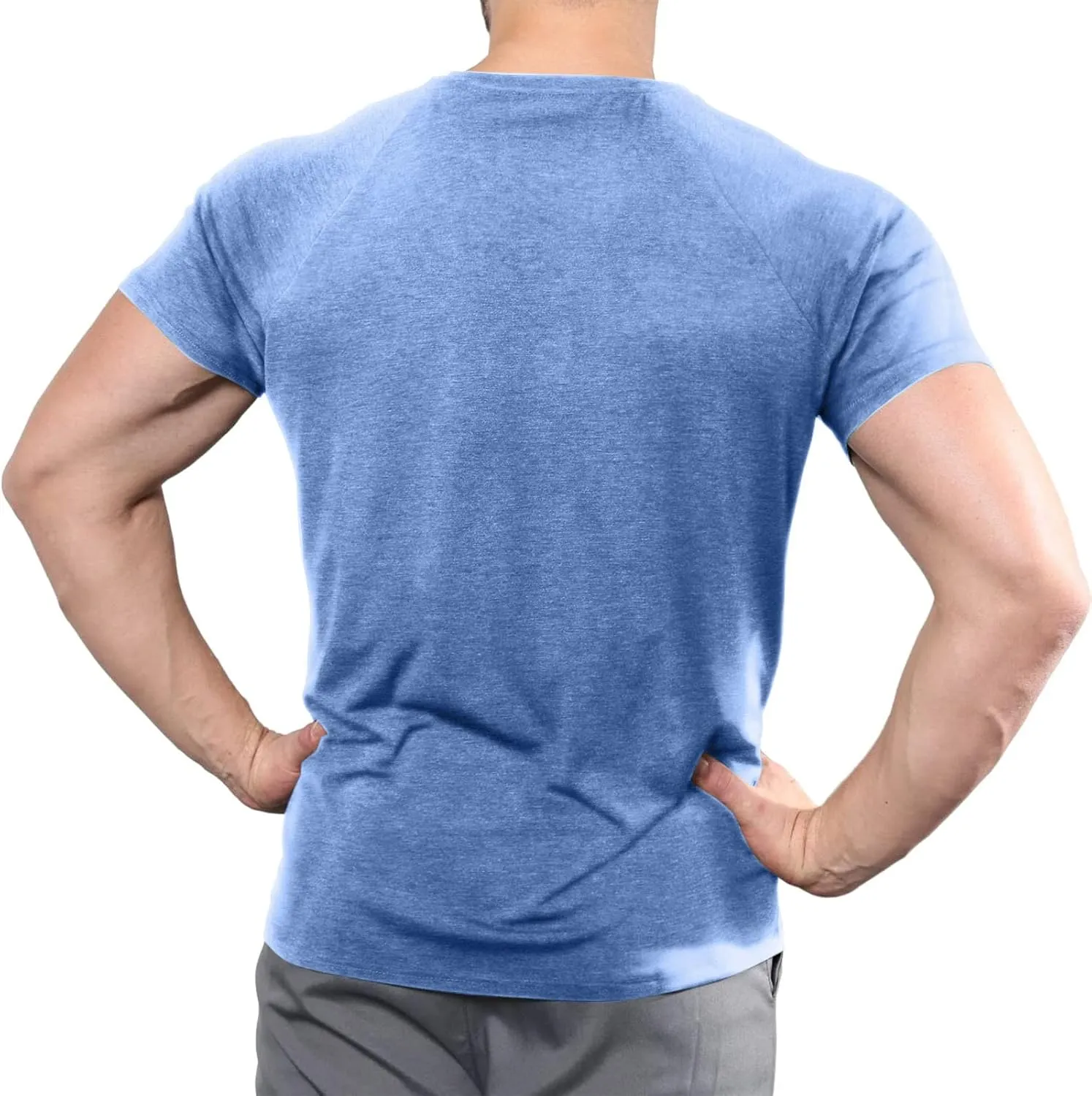 Men's T Shirt Crew Neck Short Sleeve Casual Outdoor Athletic Regular Fit Tees Fashion True Comfort Tops