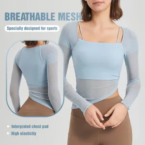 Mesh Fixed Cup Sports OuterWear