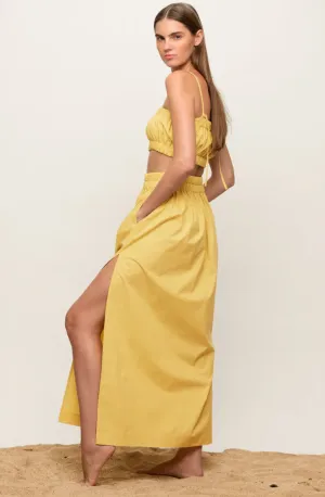 Mikoh Pima Cotton Midi Skirt