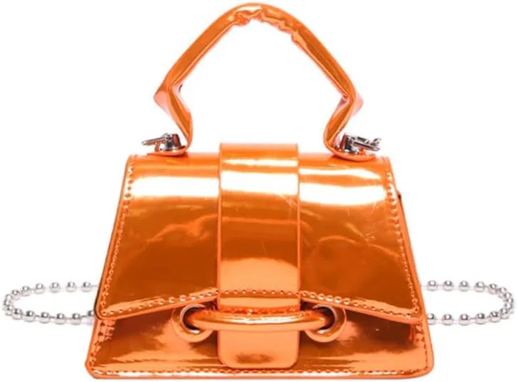Mini Silver Purse for Women Metallic Evening Bag Hobo Bags Clutch Purse Y2k Sparkly Gold Bag Crossbody Purses Handbag