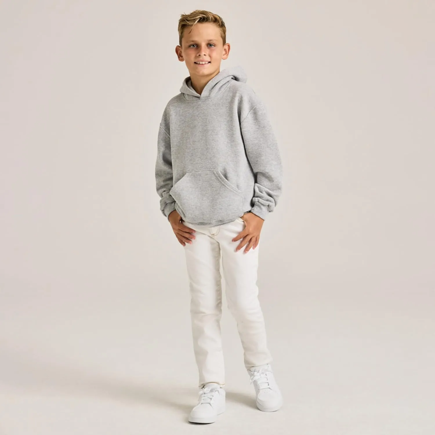 MJ Soffe Big Boys' Basic Hooded Sweatshirt