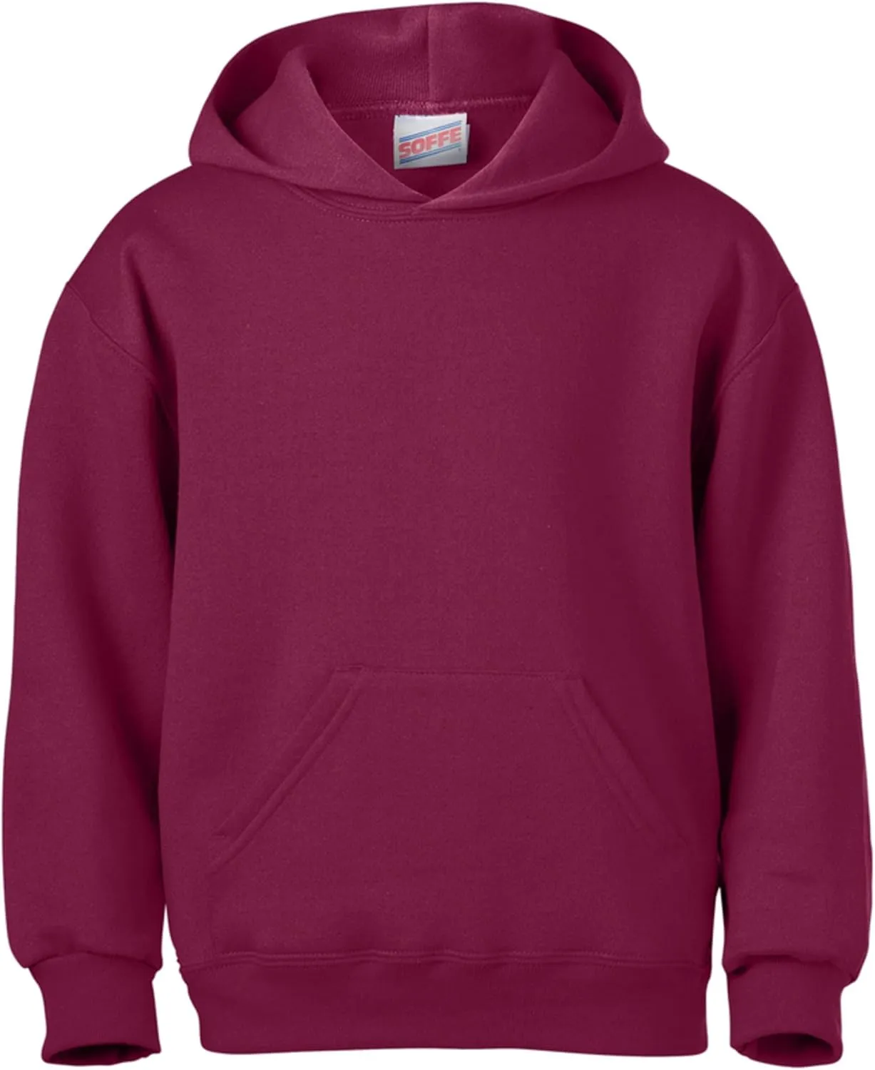 MJ Soffe Big Boys' Basic Hooded Sweatshirt