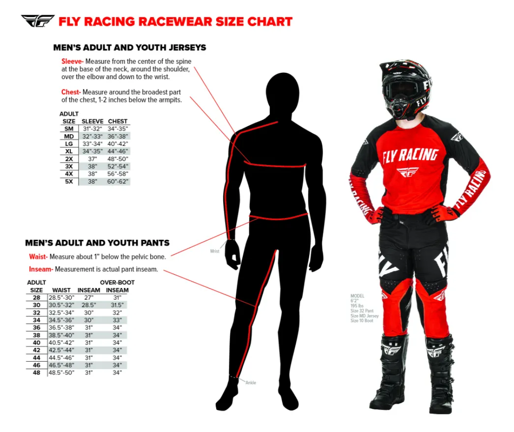 Motocross Pants 2022 F-16 by Fly Racing