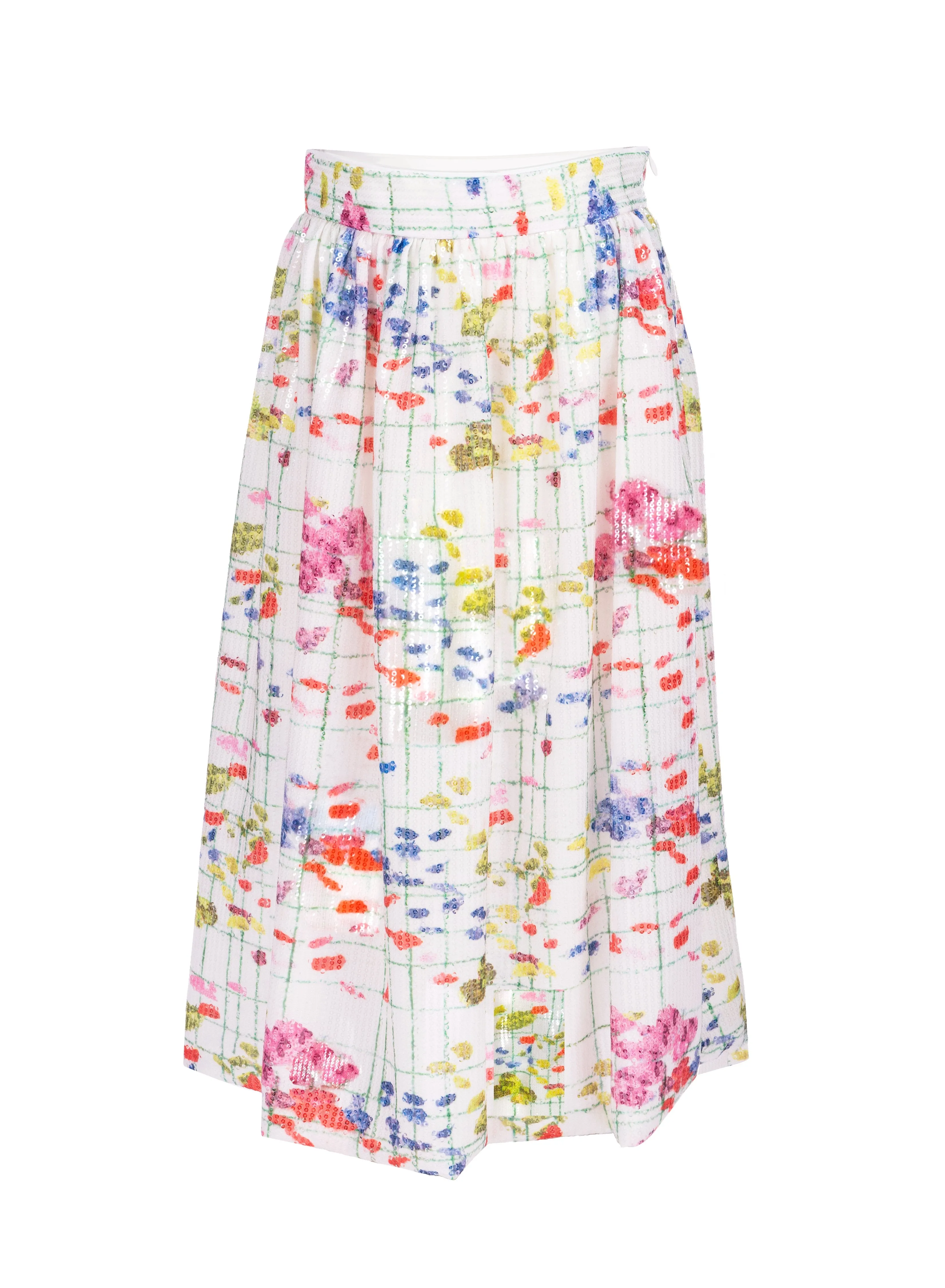 Multicolor Sequin Skirt