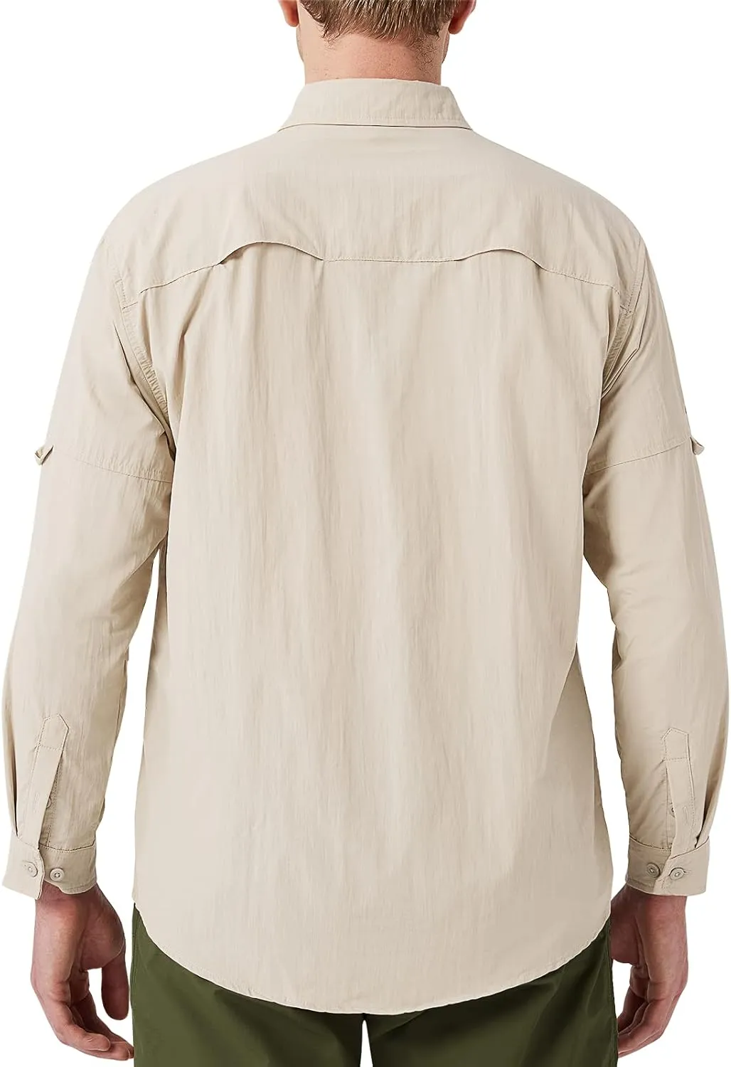 NAVISKIN Men's Sun Protection Fishing Shirts UPF 50  Long Sleeve Sun Shirts for Men PFG Hiking Travel Camping