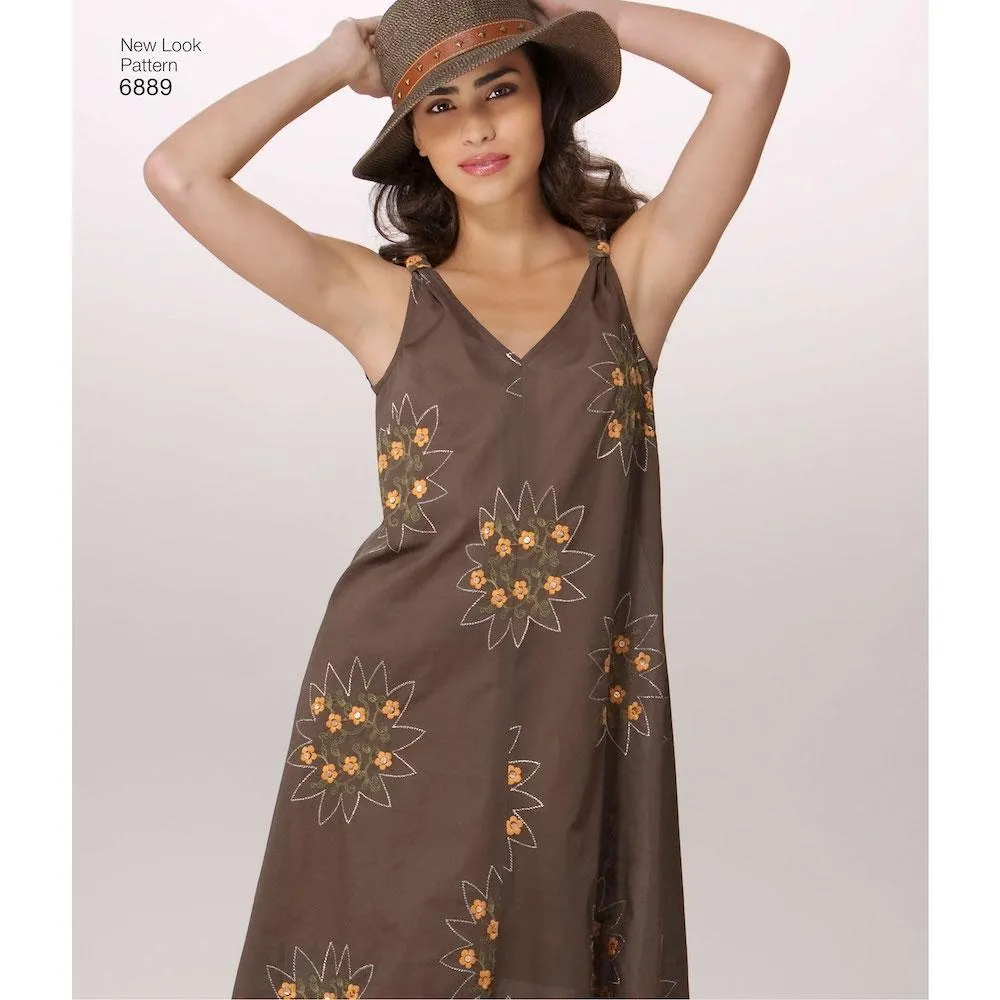 Newlook Pattern 6889 Misses Easy 2-Hour* Pullover Dress