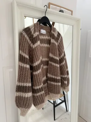 Noella Vera Knit Cardigan Brown/Camel/Sand