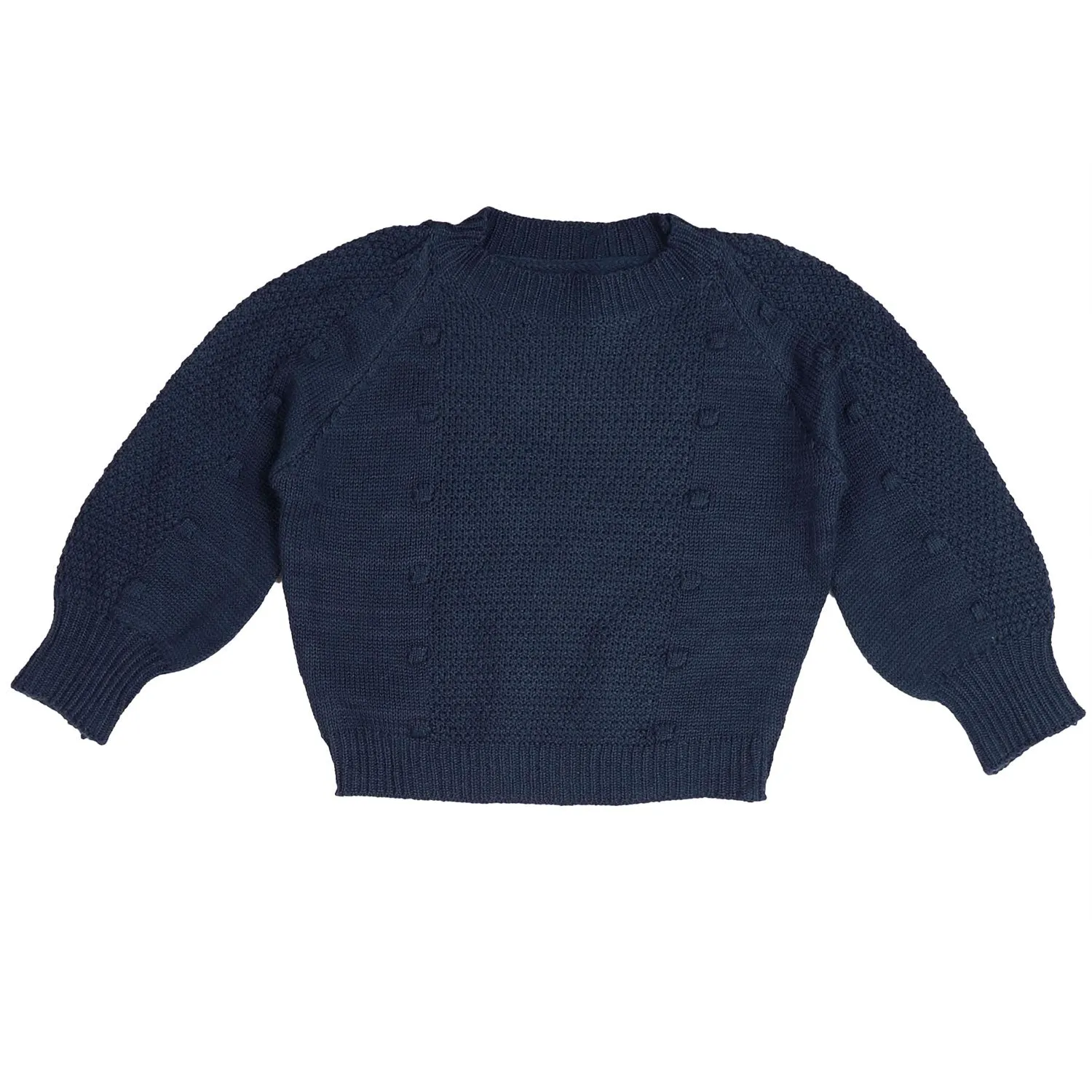 Noma Blue Ball Texture Knit (NKN202)