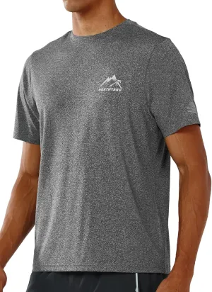 NORTHYARD Men's UPF 50  Sun Protection Shirts Swim SPF UV Quick Dry Short Sleeve T-Shirts for Athletic Fishing Rash Guard