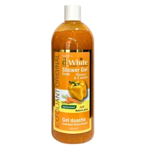 Nouveau B White Piment & Carotte Shower Gel Scrub 970 ml
